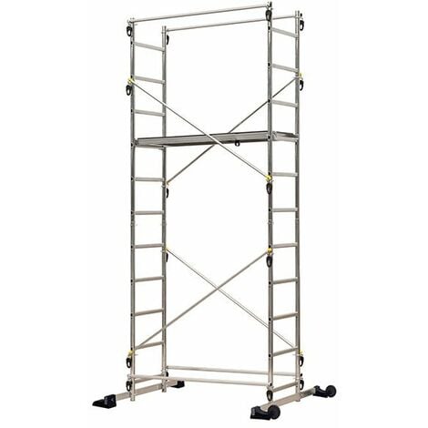 Echafaudage domestique: Hauteur de travail max 4.35m - 238703