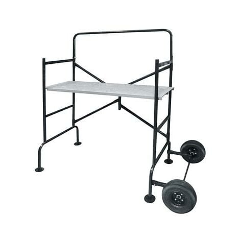 Echafaudage pliant de jardin, hauteur de travail 2.88 m