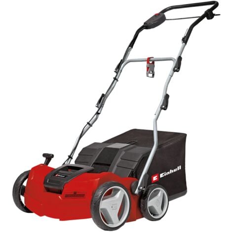 Einhell Scarificateur électrique GE-SA 1640 (1600 W, Largeur de travail 40 cm, Grand bac de ramassage de 48 l, Surface conseillée 800 m²)