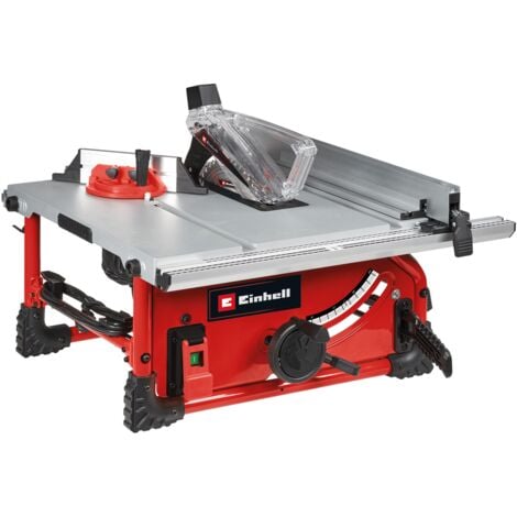 Einhell Scie circulaire sur table TE-TS 254 T (2 000 W, démarrage progressif, table principale en aluminium, extension)
