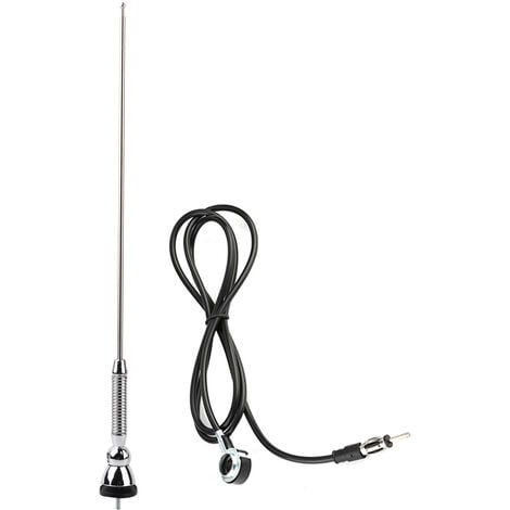 Eosnow 18.5" Universel Voiture Toit Fender Radio AM/FM Antenne Antenne 180° Pivotant