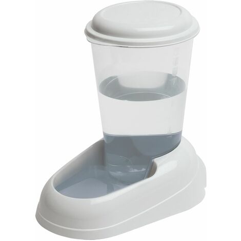 Ferplast NADIR - 3 L Distributeur d'eau - 2 couleurs. Variante NADIR - Mesures: 20.2 x 29.2 x h 28.8 cm - 3 L - Blanc
