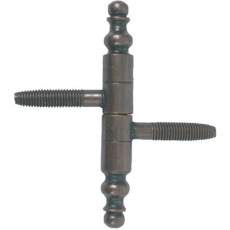 Fiche à visser 93x13mm finition acier bronze - JARDINIER MASSARD - J54970