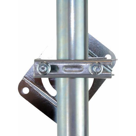 Fixation orientable sur poutre pour mât d'antenne terrestre ou satellite - SEDEA - 080882