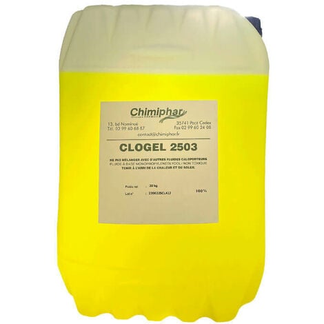 Fluide antigel glycol concentré Energie solaire et chauffage