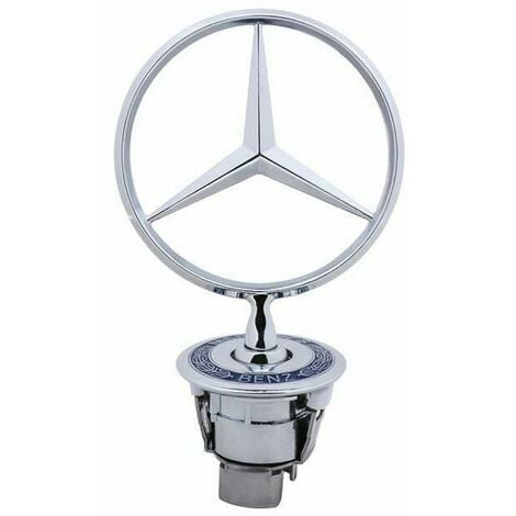 GABRIELLE Insigne d'emblème de logo de capot de capot de Mercedes Benz pour W124 W202 W203 W208 W210/44mm