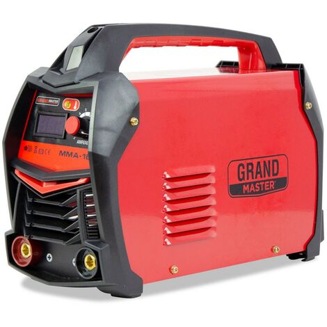 Grandmaster - Poste Á Souder MMA Inverter 160A/220V DC, Affichage Numérique, Taille Maximale Des Électrodes 3,25mm, Machine À Souder Portable À Onduleur, Soudure À L'arc