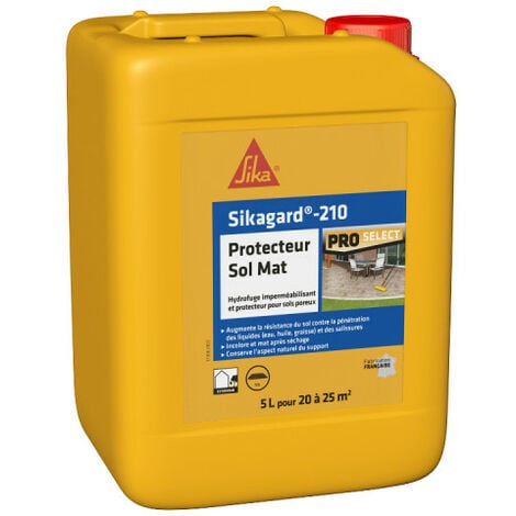 Hydrofuge SIKA - Sikagard-210 Protecteur Sol Mat - 5L