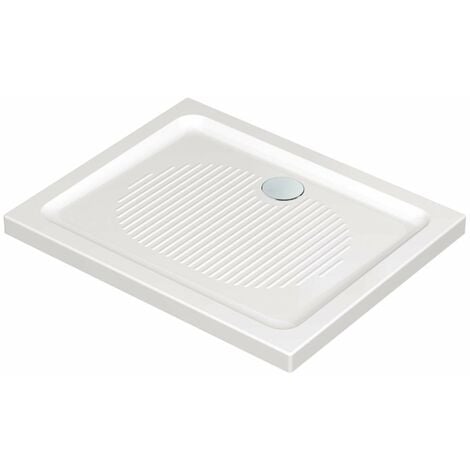 Ideal Standard Receveur de douche en Céramique 120 x 80 cm, traitement antidérapant (T2680YK)