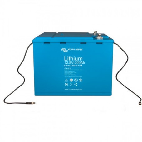 VE.Bus BMS;Batterie Lithium LiFePO4 12,8V-200Ah Smart