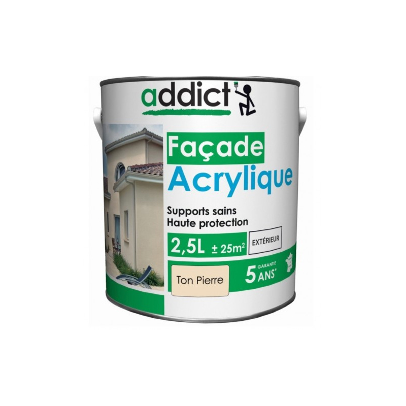 Résine polyvalente pour façades