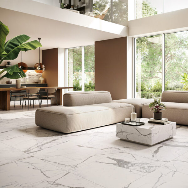 Carrelage imitation marbre