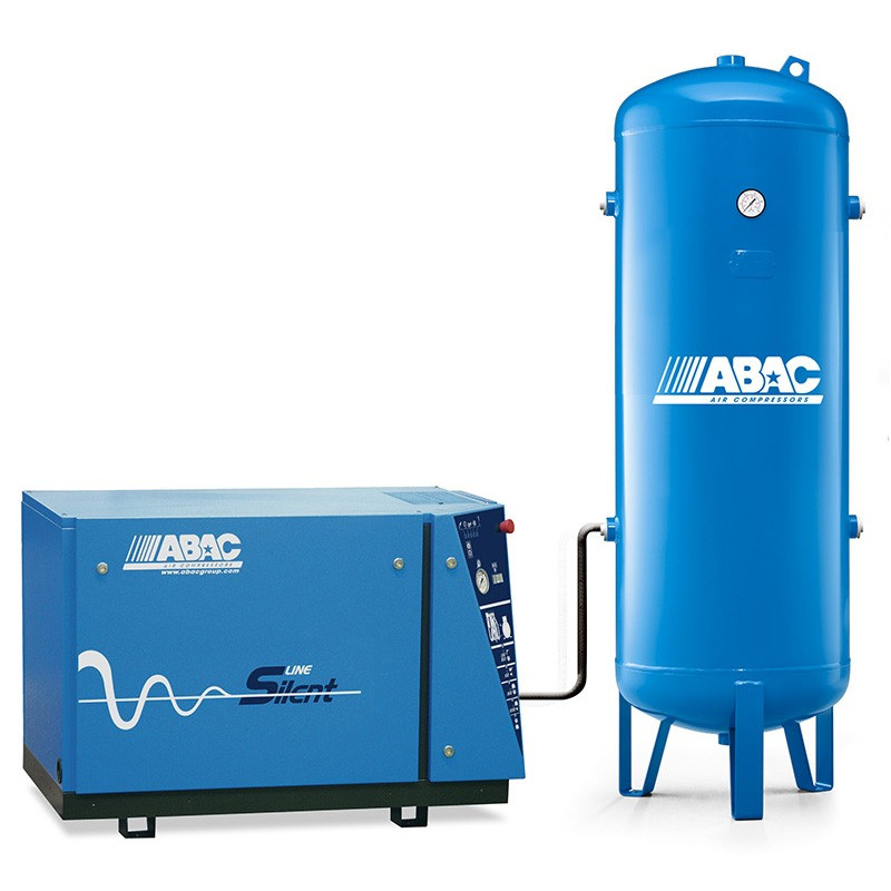 COMPRESSEUR D'AIR A PISTONS SILENCIEUX 7.5CV