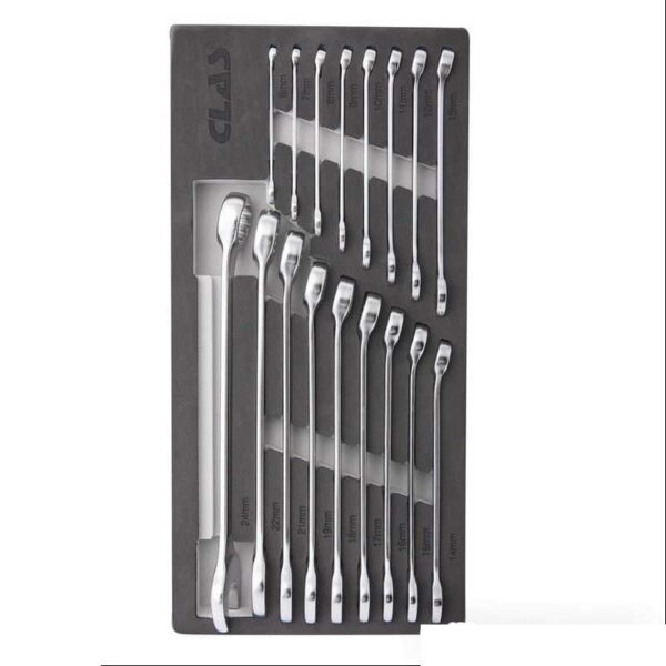 INSERT CLES MIXTES 6-24 MM (17 PCS)