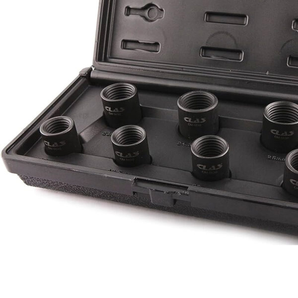 COFFRET DOUILLES CHOC A FILETAGE INVERSE POUR ECROUS ENDOMMAGES