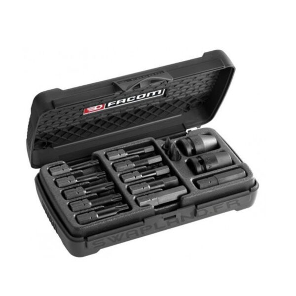 COFFRET TOURNEVIS A FRAPPER 14 EMBOUTS