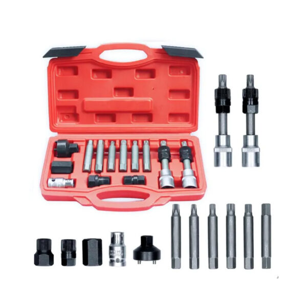 COFFRET DEMONTAAGE POULIES ALTERNATEURS DEBRAYABLES (13 PCS)