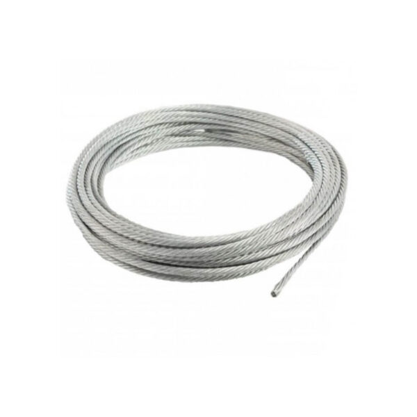 Câble acier galvanisé gainé