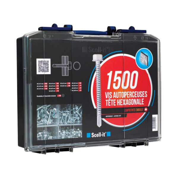 Coffret de vis autoperceuses