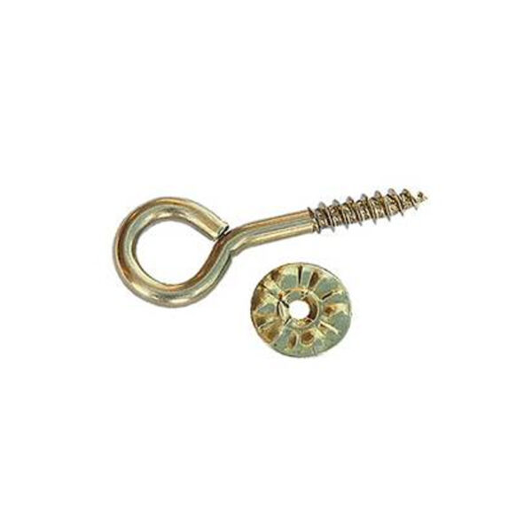 Piton et rosace laiton