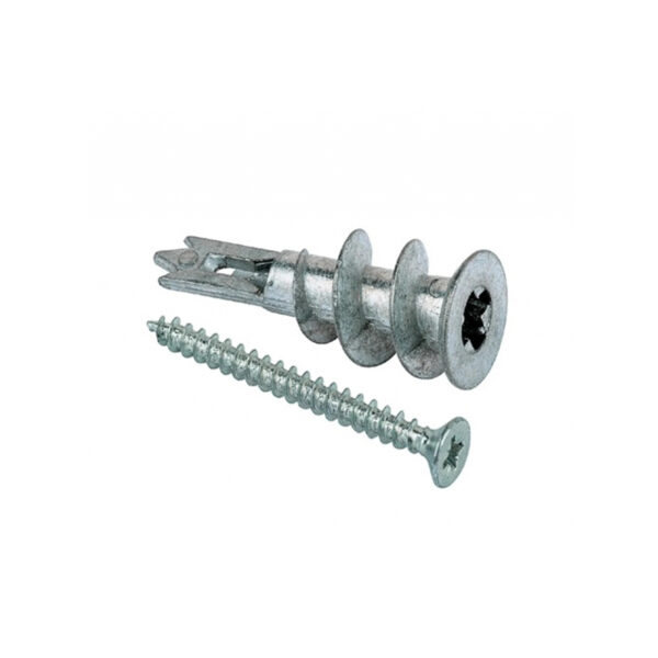 Chevilles métal pour fixations légères