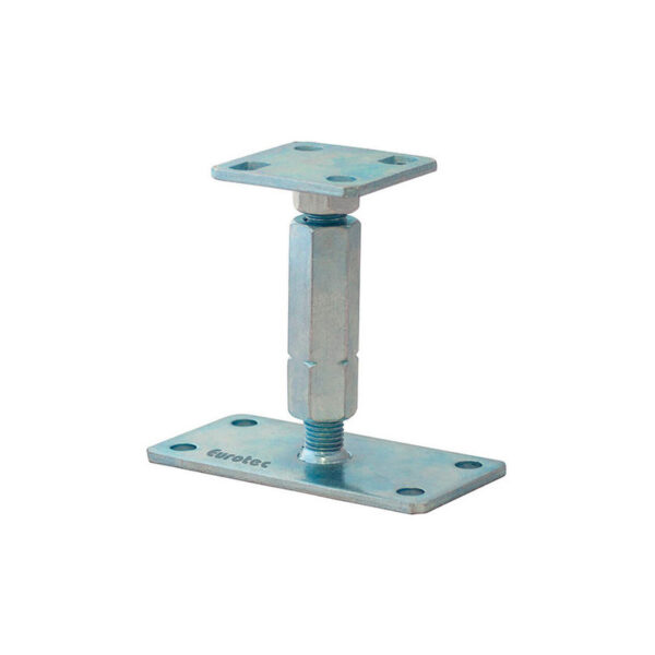 Pied poteau réglable