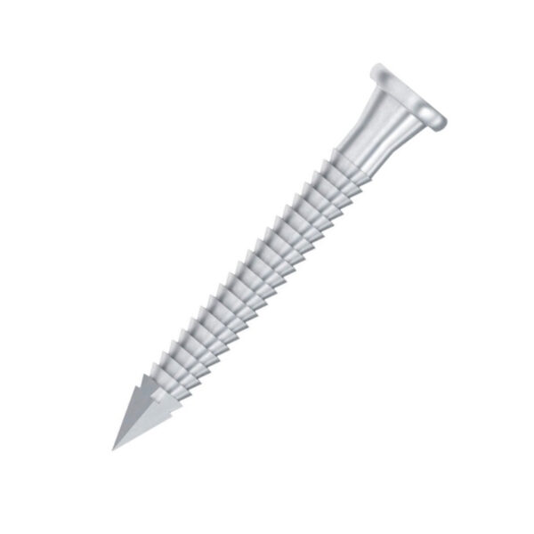 Pointe d'ancrage crantée