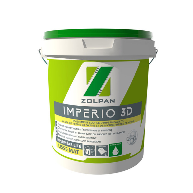 Peintures d'imperméabilité