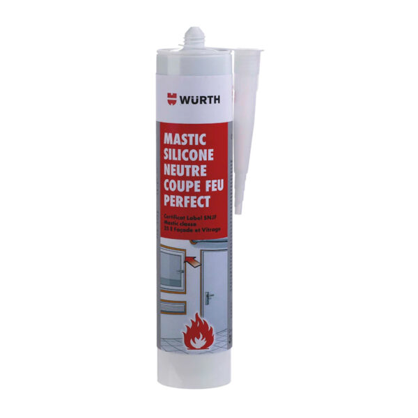 Mastic silicone neutre