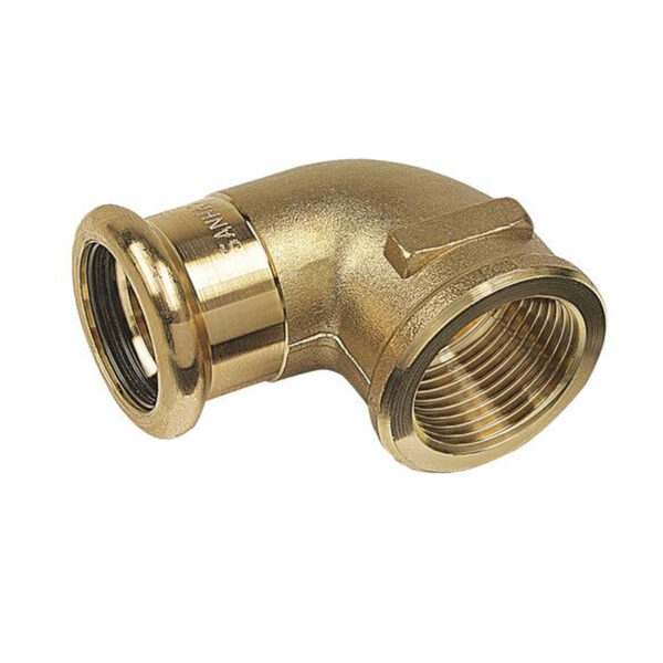 Raccord à sertir union taraudé