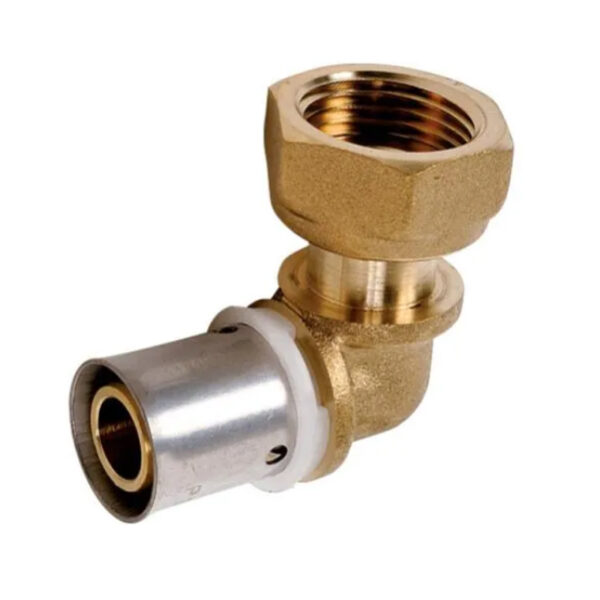 Raccord à sertir écrou FIXE