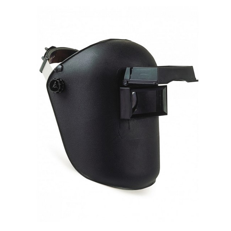 Cagoule soudure avec serre-tête - Fenetre relevable - Filtres (incolore)