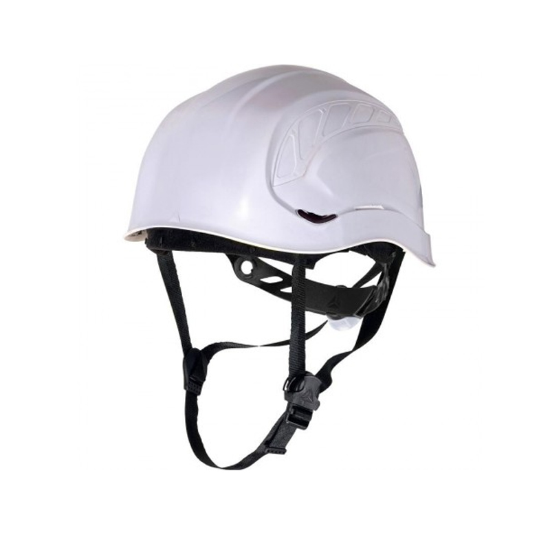 CASQUE DE CHANTIER ABS - STYLE CASQUE DE MONTAGNE AVEC JUGULAIRE 3 POINTS DE FIXATION - SERRAGE ROTOR - ISOLEMENT ÉLECTRIQUE (EN50365)