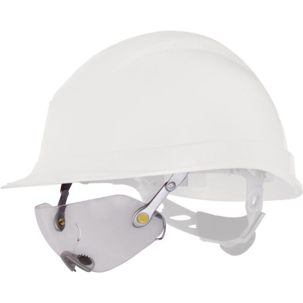 Lunettes polycarbonate adaptables sur casques de chantier