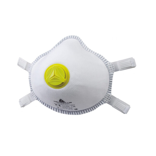 LOT DE 2 PIÈCES FACIALES FFP2 FORMAT COQUE AVEC VALVE - DOLOMITE