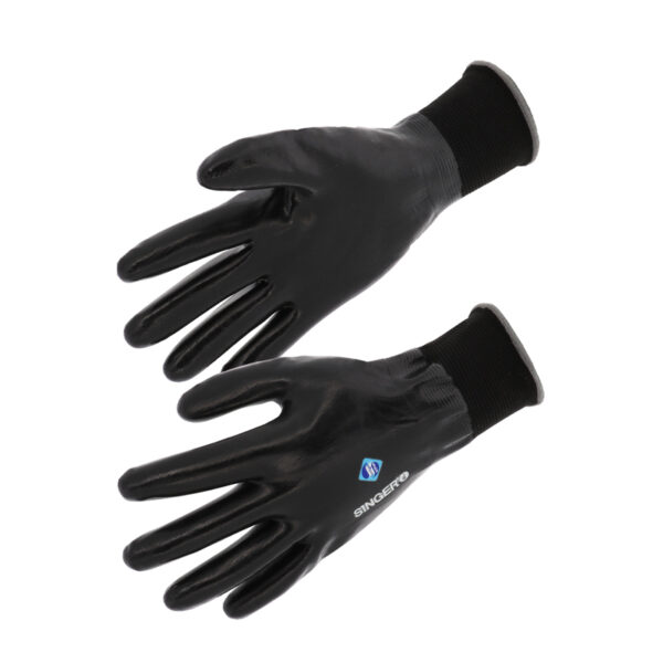 GANT POLYAMIDE - TOUT ENDUIT NITRILLE LISSE - SECONDE ENDUCTION SUR PAUME JAUGE 15