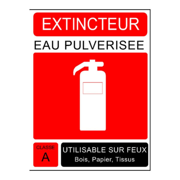 PANNEAU EAU PULVERISEE