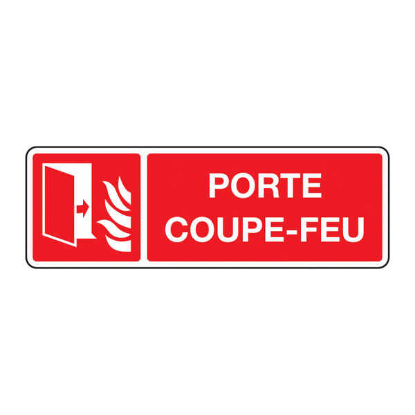 PORTE COUVRE-FEU PVC M1