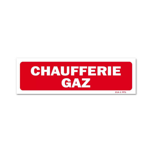 PANNEAU CHAUFFERIE GAZ