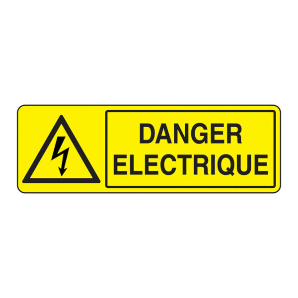 PANNEAU DANGER ELECTRIQUE