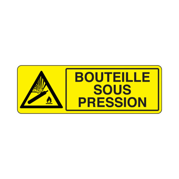 PANNEAU BOUTEILLE SOUS PRESSION