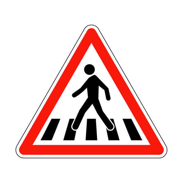 PANNEAU PASSAGE PIETON