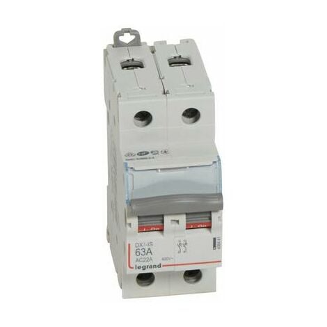 Interrupteur-sectionneur DX³-IS 2P 400V - 63A - 2 modules - 406441 - LEGRAND