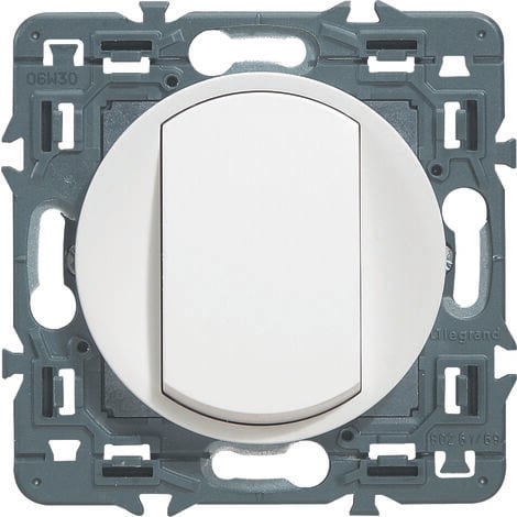 Interrupteur va-et-vient 10A à composer Céliane - Blanc