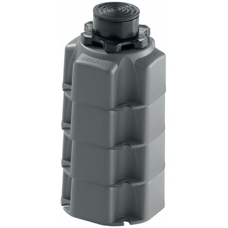 Jeu de 4 pieds réglables pour receveur - Coloris : noir