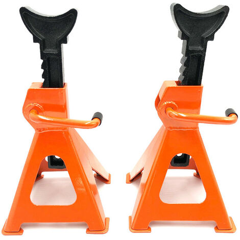 Jeu de Chandelles Acier/Fonte PRO 3000 kg CE Ht. 280 à 420 mm pour Atelier - 843030 - Beast