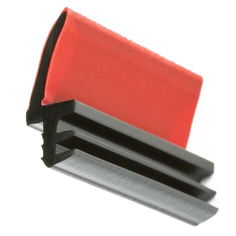 Joint pose sur dormant KISO - Menuiserie bois - rainure 4mm - 40M - L411 Noir