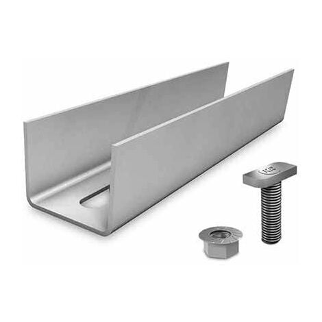 K2 SYSTEMS KIT CONNECTEUR DE RAIL POUR SOLIDRAIL LIGHT 37 - 1004107 SMK21077