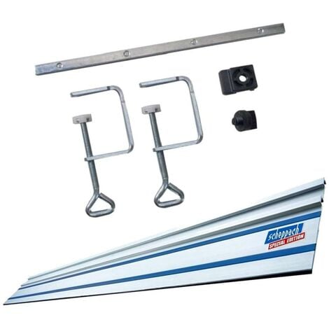 KIT ACCESSOIRES + RAIL DE GUIDAGE 1400MM POUR SCIE CIRCULAIRE PLONGEANTE PL55 PL75 CS55