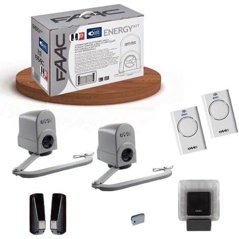 Kit automatisme de portail FAAC 104575144  24v Energy